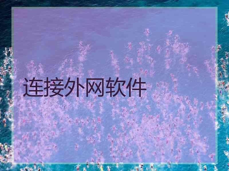 连接外网软件