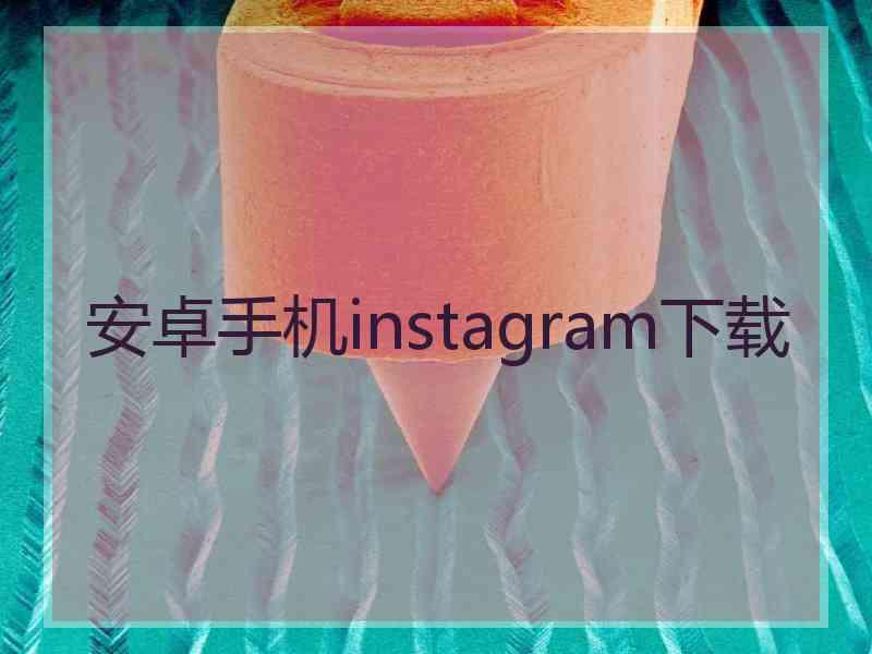 安卓手机instagram下载