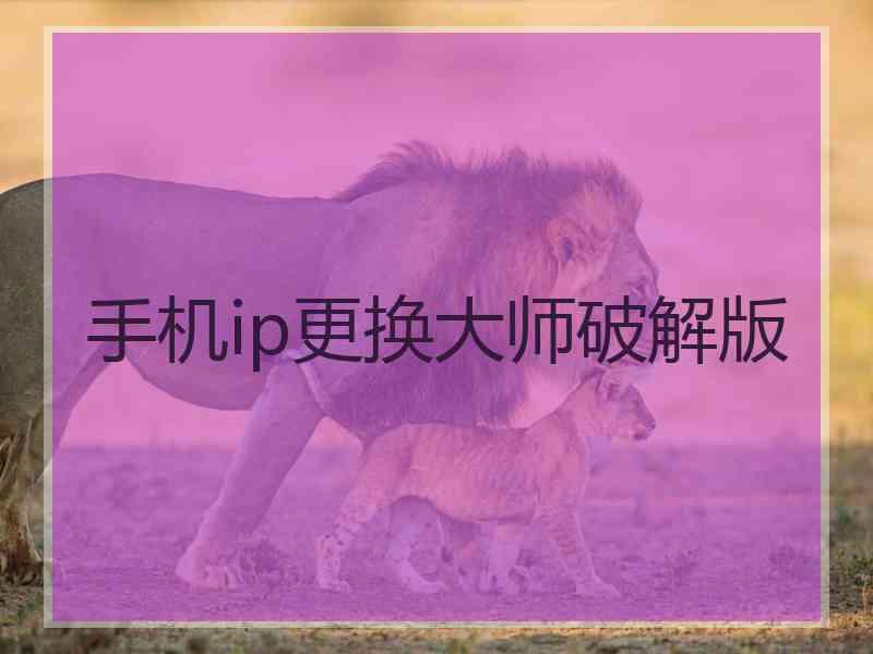手机ip更换大师破解版
