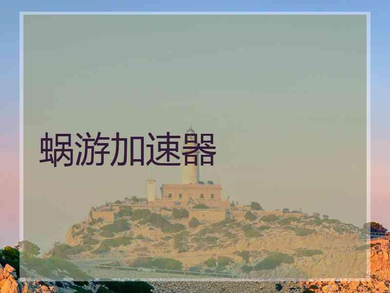 蜗游加速器