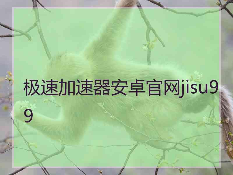极速加速器安卓官网jisu99