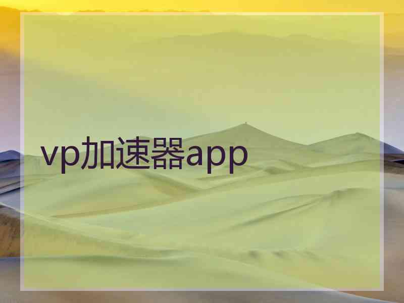 vp加速器app