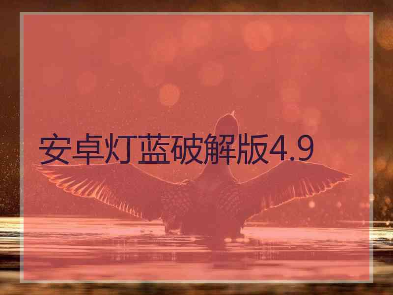 安卓灯蓝破解版4.9