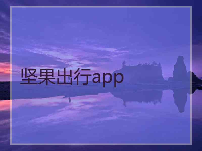坚果出行app