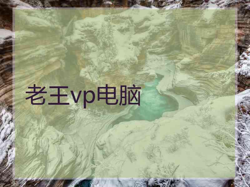 老王vp电脑
