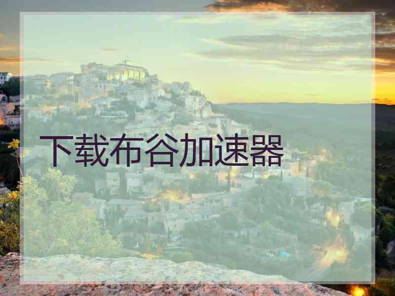 下载布谷加速器
