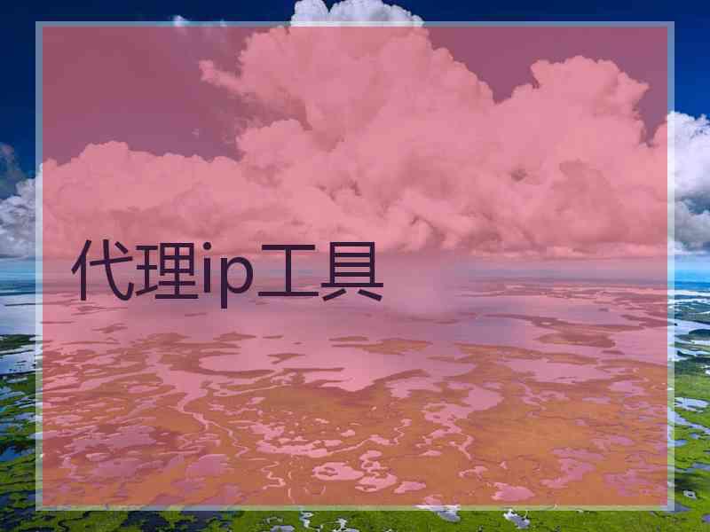 代理ip工具