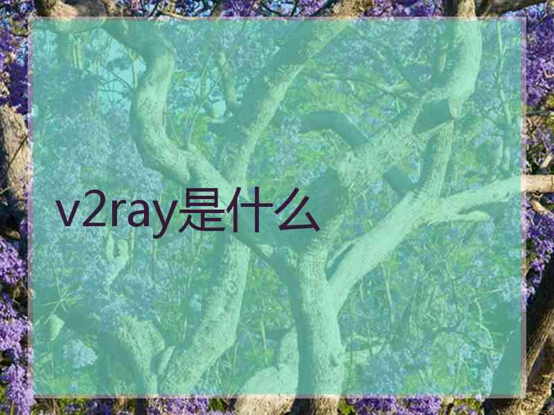 v2ray是什么