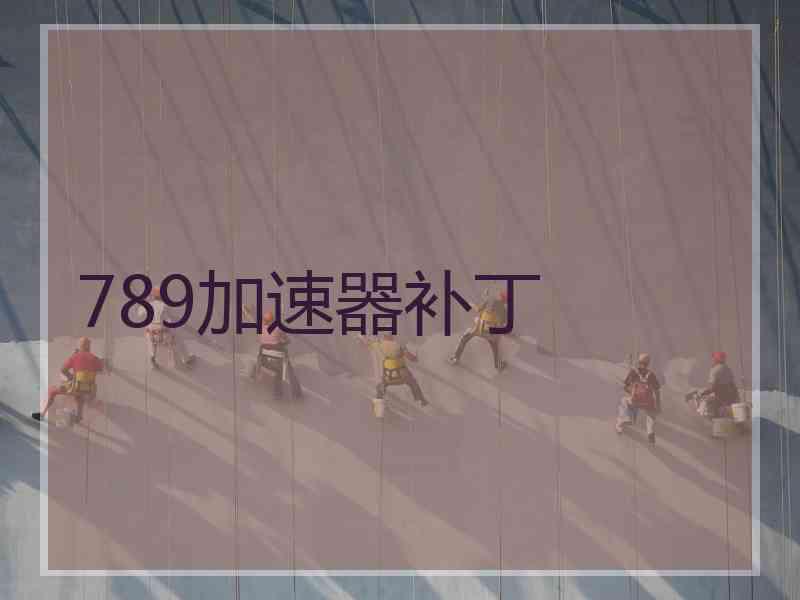 789加速器补丁
