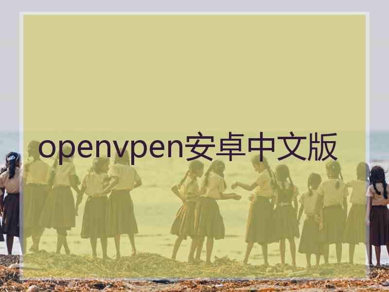 openvpen安卓中文版