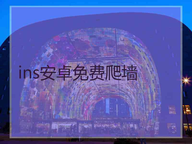 ins安卓免费爬墙