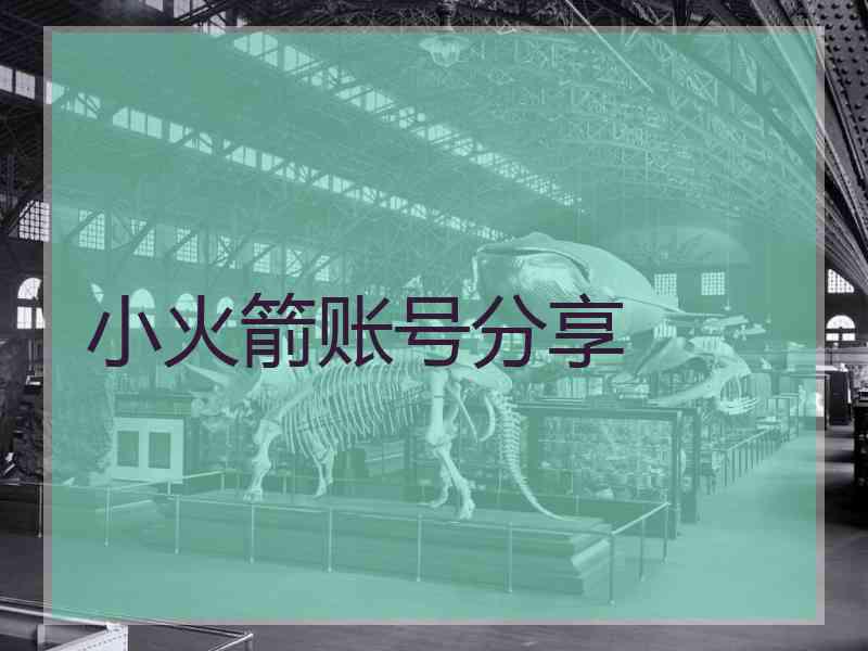 小火箭账号分享