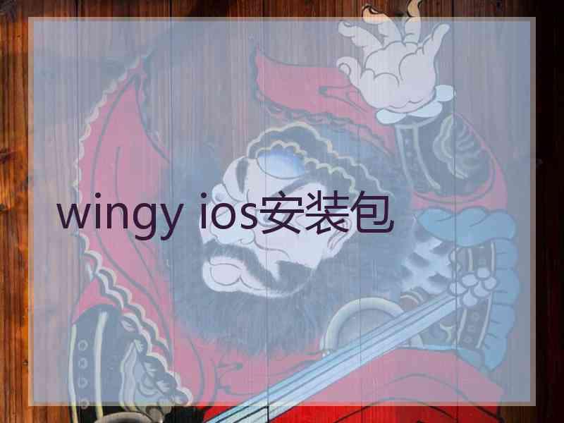 wingy ios安装包