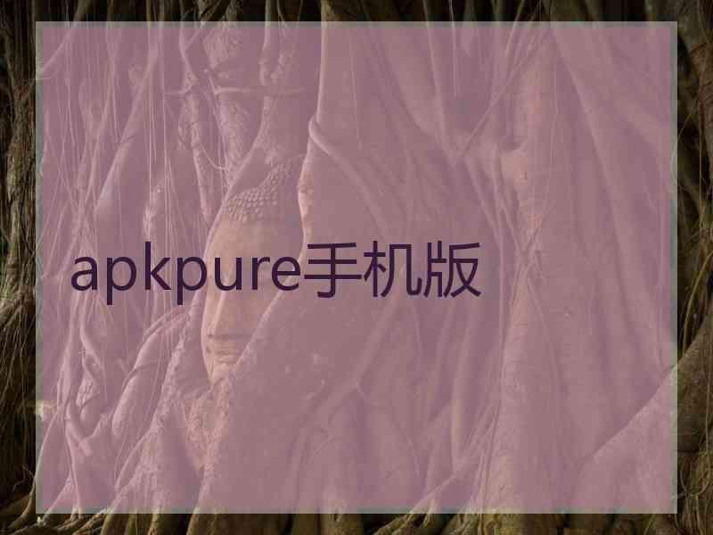 apkpure手机版