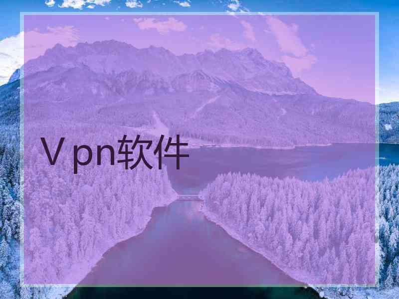Ⅴpn软件