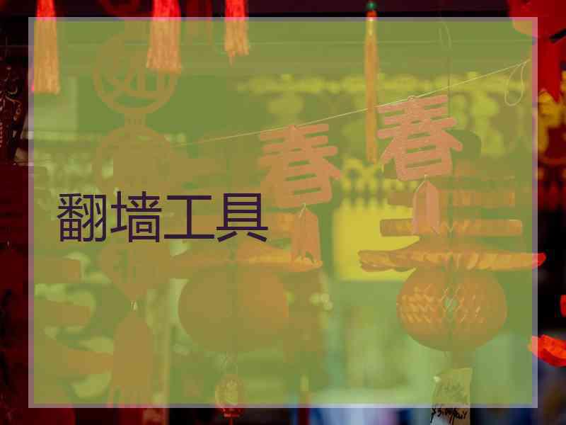 翻墙工具