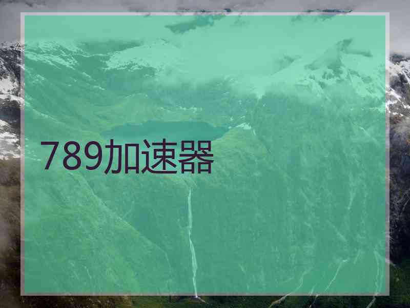 789加速器