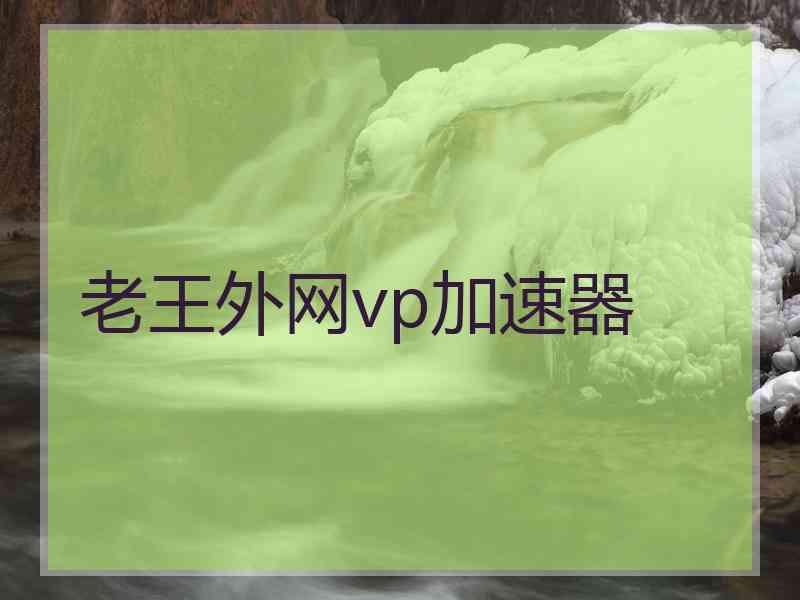 老王外网vp加速器