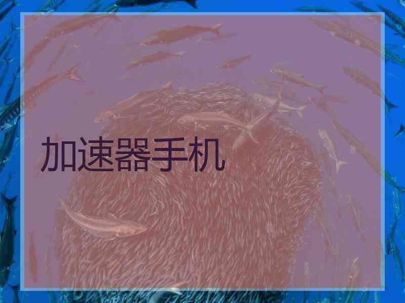 加速器手机
