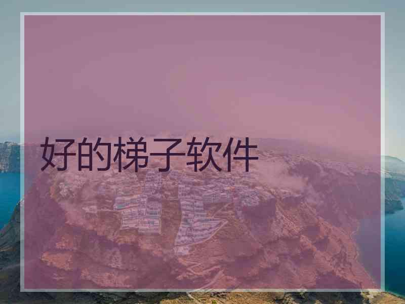 好的梯子软件