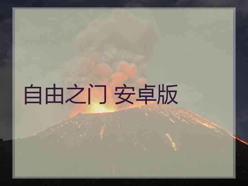 自由之门 安卓版