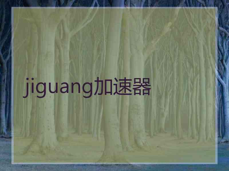 jiguang加速器