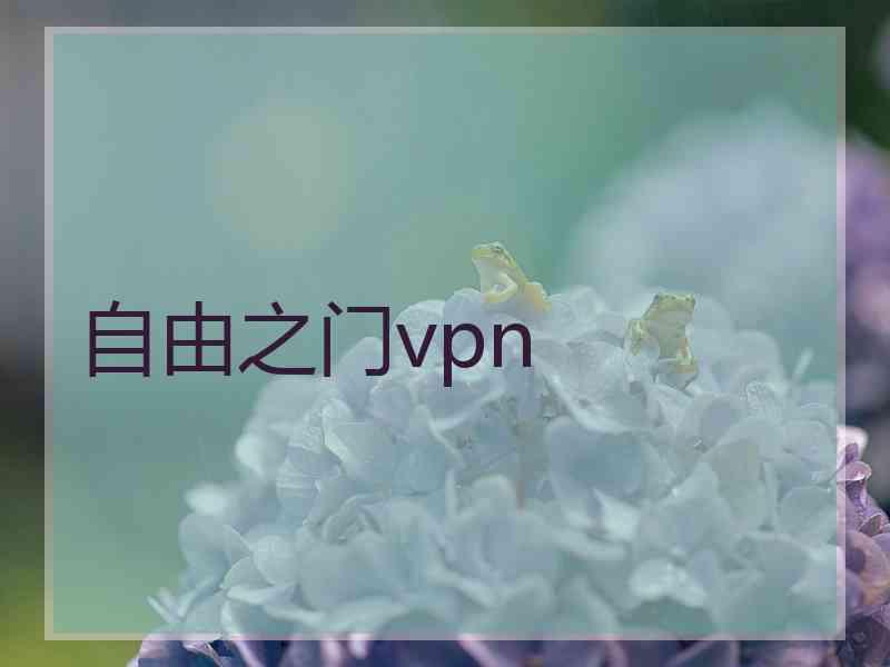 自由之门vpn