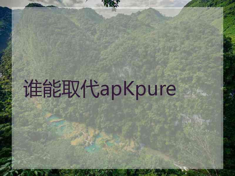 谁能取代apKpure