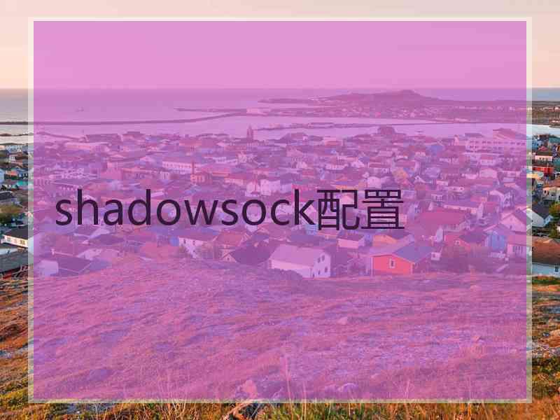 shadowsock配置