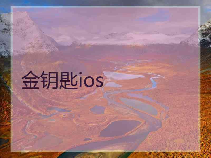 金钥匙ios