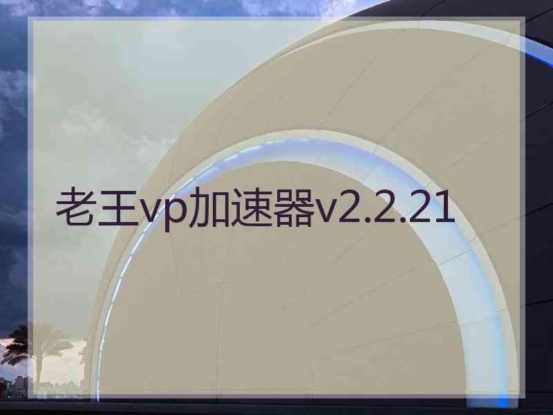 老王vp加速器v2.2.21