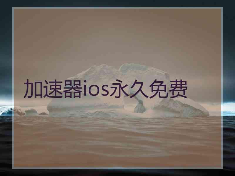 加速器ios永久免费