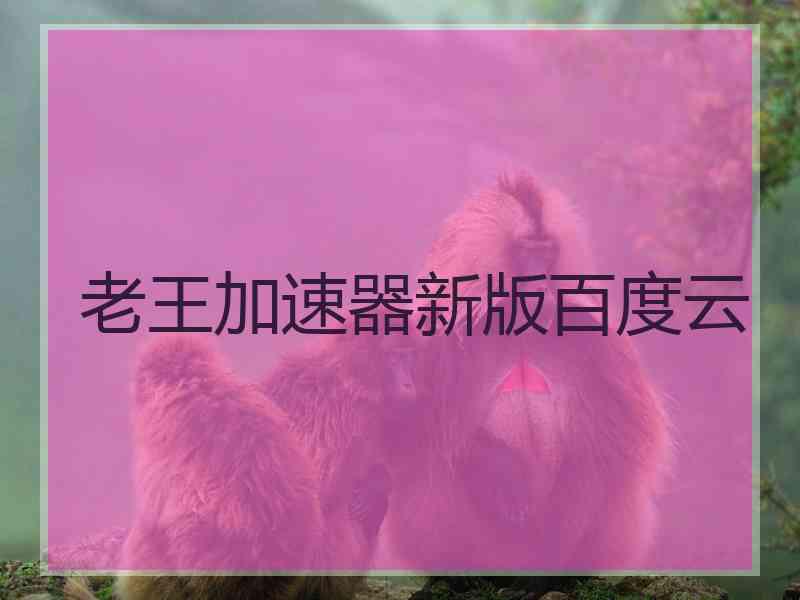 老王加速器新版百度云